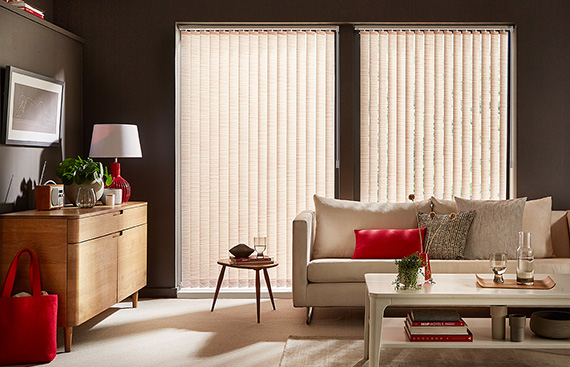 Wand Control Vertical Blinds
