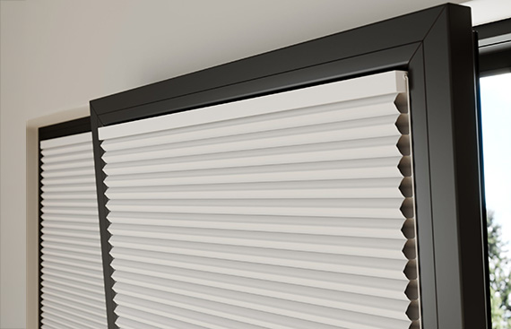 No Drill Clic Blackout Honeycomb Blinds