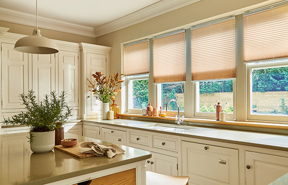 Freehang Dimout Pleated Blinds