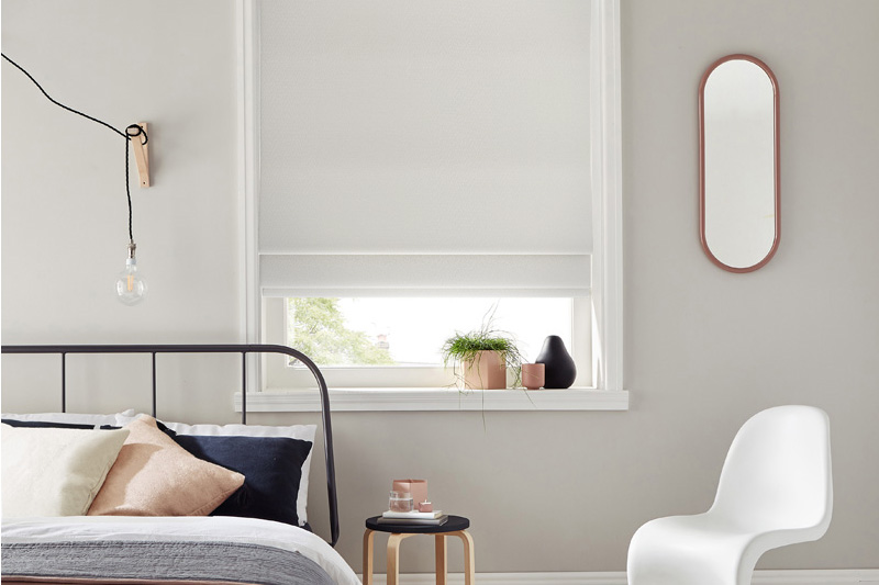 White Roman Blinds White Roman Blinds