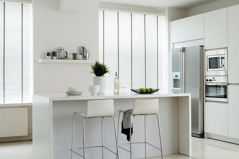 White Wooden Blinds