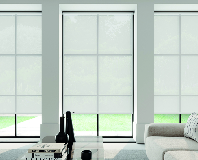 Sheer and Voile Roller blinds
