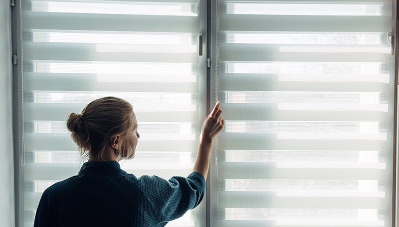 How to spot clean day & night blinds?