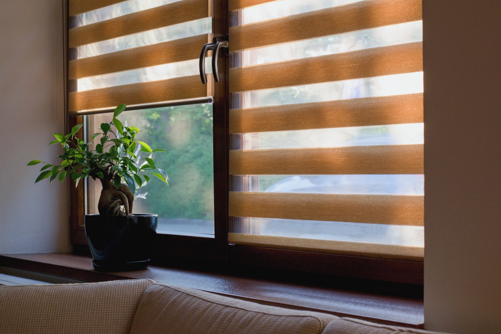 Why are Day & Night Blinds striped?