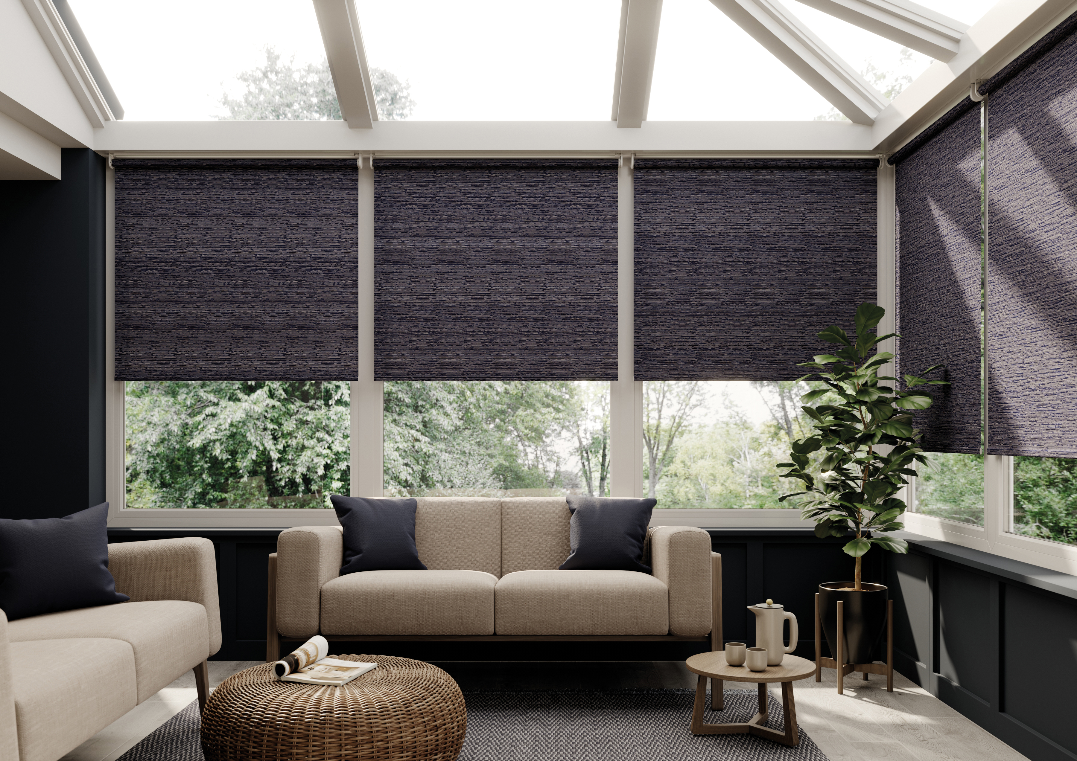 What are the advantages of roller blinds?