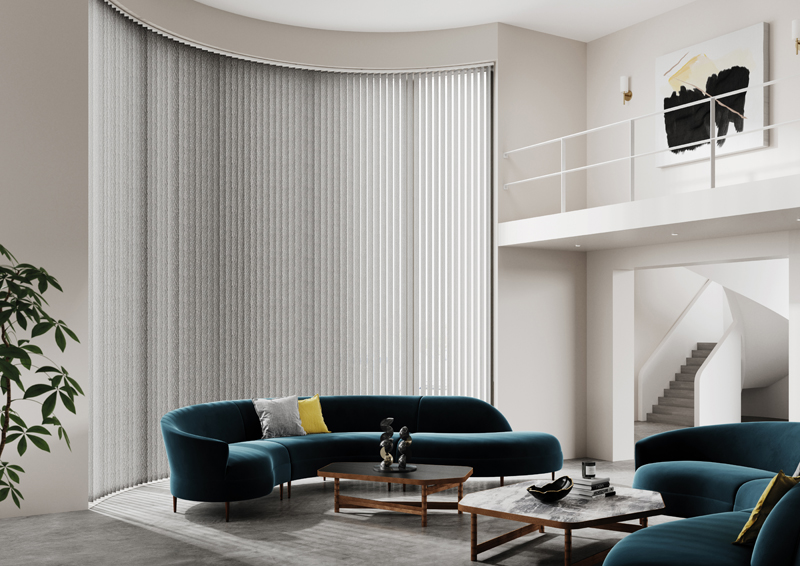 What material are vertical blinds made from?