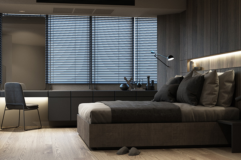 Are venetian blinds good for bedrooms?